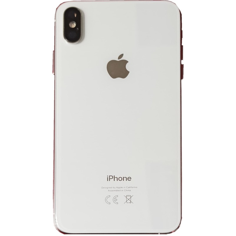 Obudowa Korpus z Taśmami do iPhone XS Silver