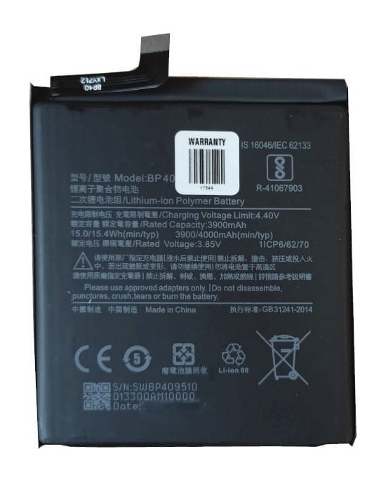 Bateria do Xiaomi Mi 9T Pro BP40