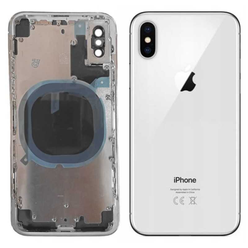Obudowa Korpus iPhone X Silver