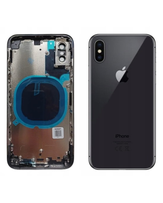 Obudowa Korpus Plecy do iPhone XS Space Gray