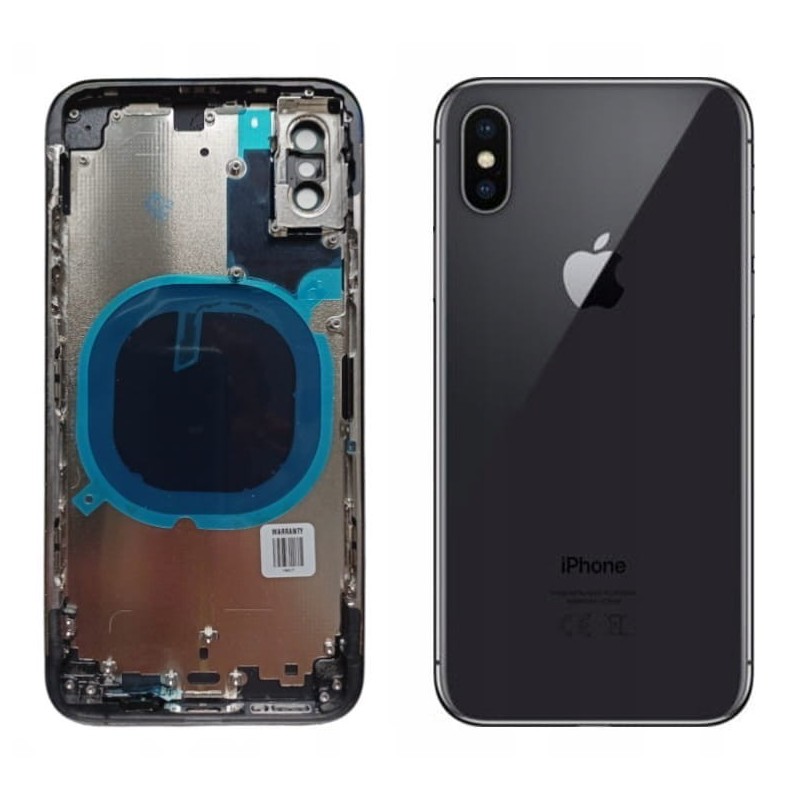 Obudowa Korpus Plecy do iPhone XS Space Gray