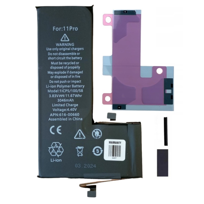 Bateria Ogniwo do iPhone 11 Pro bez komunikatów