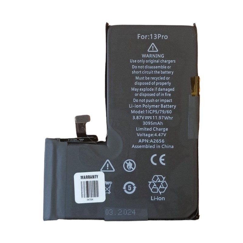 Bateria Ogniwo do iPhone 13 Pro Bez komunikatów