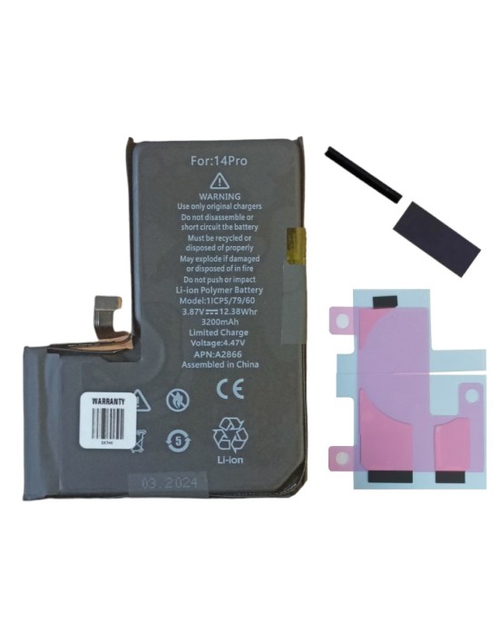 Bateria Ogniwo do iPhone 14 Pro bez komunikatów
