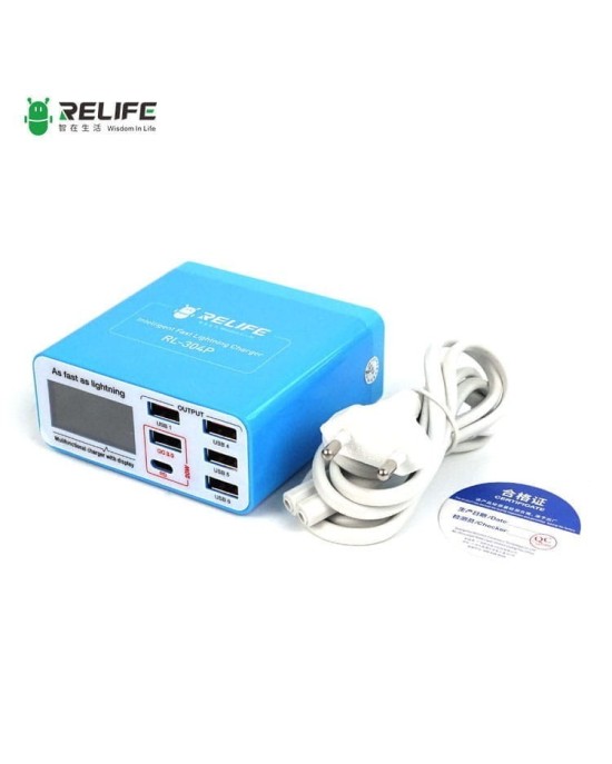 Ładowarka Serwisowa 6xUSB QC 3.0 Relife RL-304P