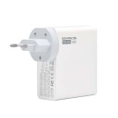 ŁADOWARKA SIECIOWA 130W SOMOSTEL GaN 2xPD 2XUSB