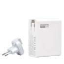 ŁADOWARKA SIECIOWA 130W SOMOSTEL GaN 2xPD 2XUSB