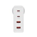 ŁADOWARKA SIECIOWA 130W SOMOSTEL GaN 2xPD 2XUSB