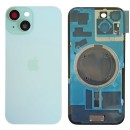 Klapka Plecki Tył iPhone 15 Green z Ramką i Magnesami MAGSAFE