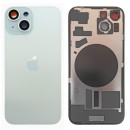 Klapka Plecki Tył iPhone 15 Blue z Ramką i Magnesami MAGSAFE
