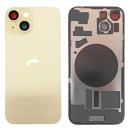 Klapka Plecki Tył iPhone 15 Yellow z Ramką i Magnesami MAGSAFE