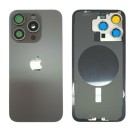Klapka Plecki Tył iPhone 15 Pro Max Black z Ramką
