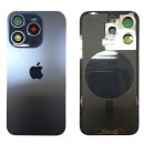 Klapka Plecki Tył iPhone 15 Pro Blue z Ramką i Magnesami