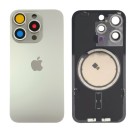 Klapka Plecki Tył iPhone 15 Pro Titanium z Ramką i Magnesami MAGSAFE