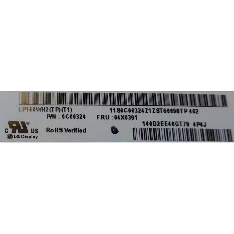 Matryca LP140WH2(TP)(T1) LP140WH2-TPT1 14,0 HD