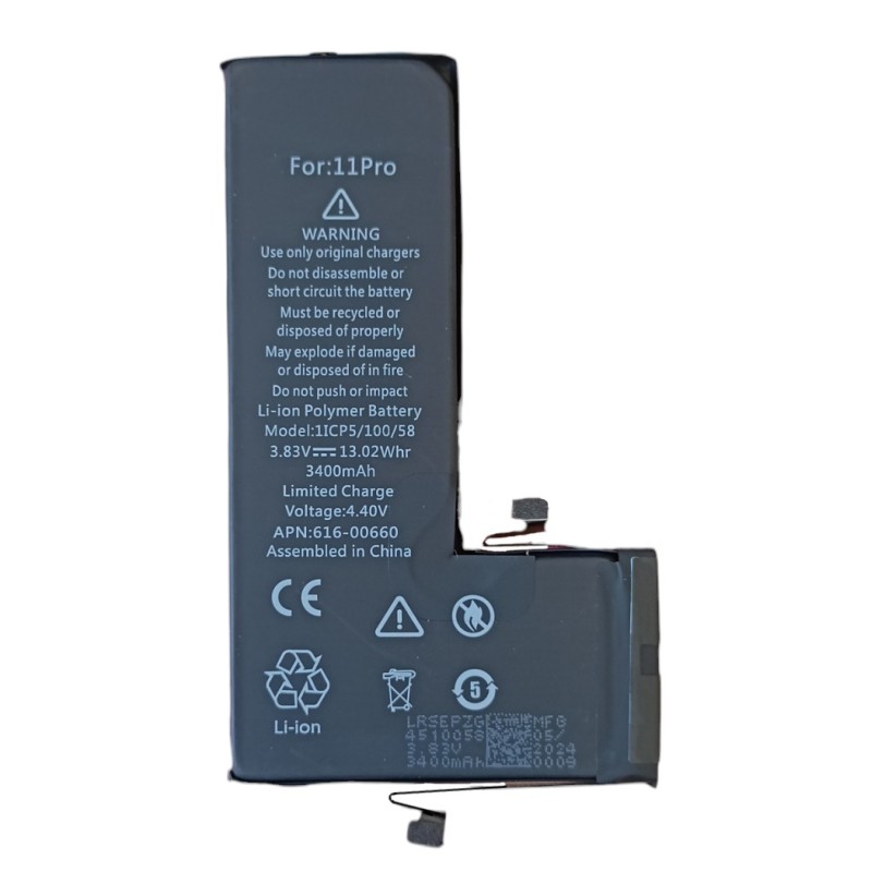 Bateria do iPhone 11 Pro Większa pojemność