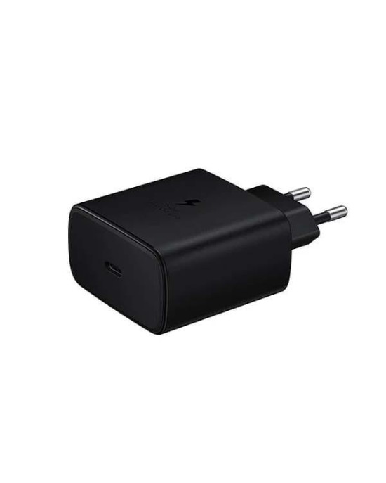 ŁADOWARKA SIECIOWA DENMEN 45W TA845 CZARNA FASTON