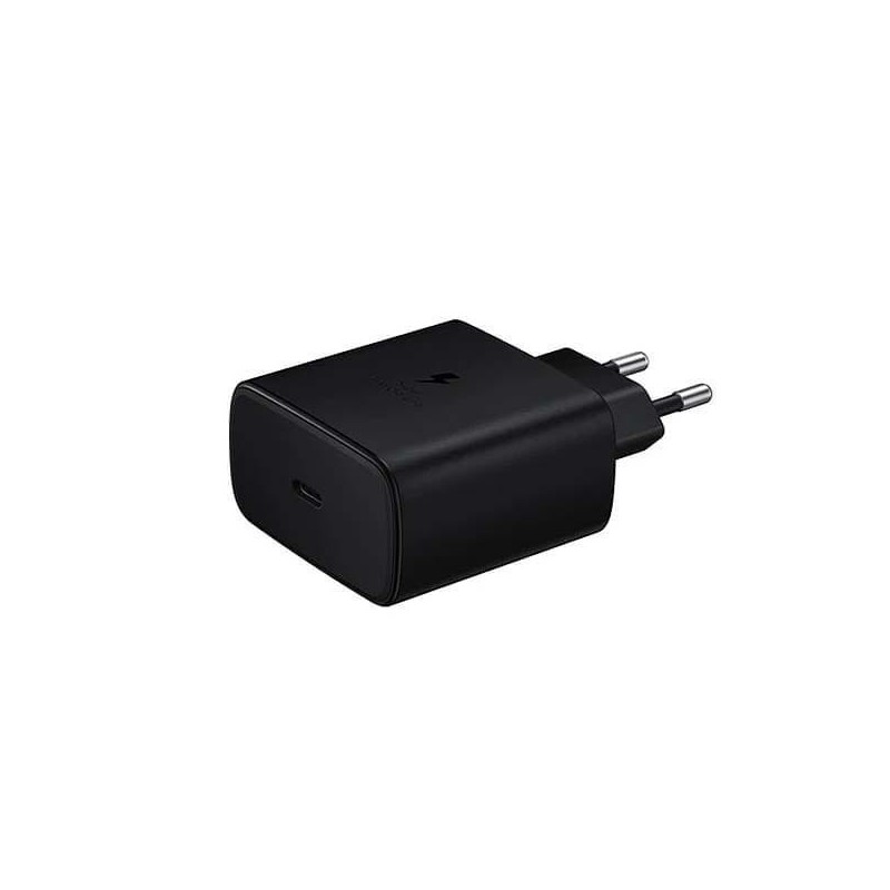 ŁADOWARKA SIECIOWA DENMEN 45W TA845 CZARNA FASTON
