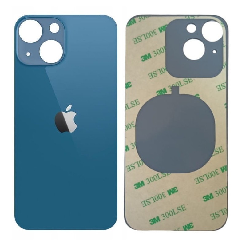 Klapka Jednobryłowa Plecki Tył iPhone 13 Blue Duże oczko HQ