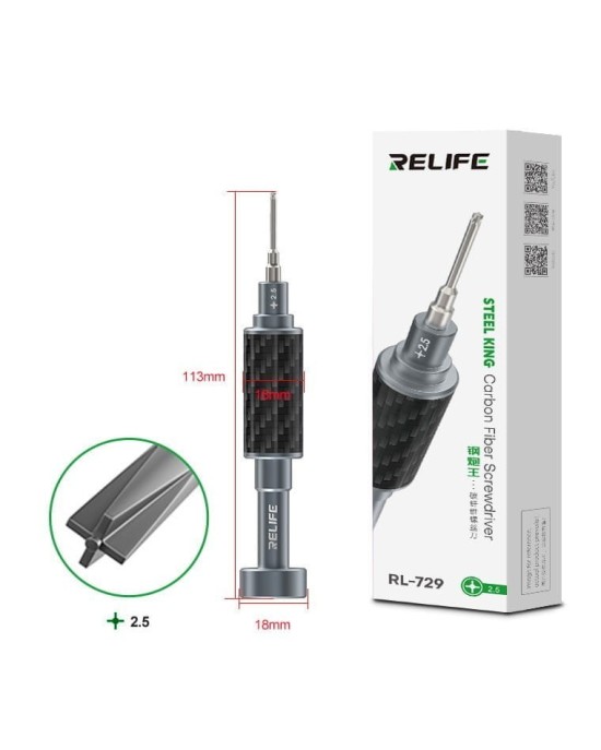 Profesjonalny śrubokręt Cannon King RELIFE Pinhead Philips PCB+