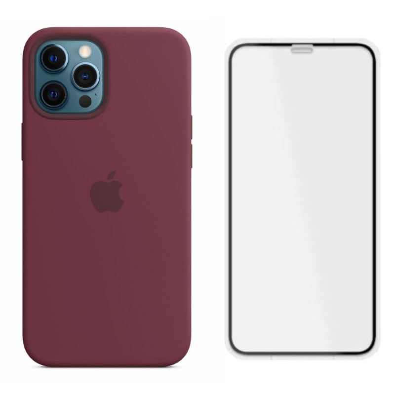 ETUI z MagSafe do iPhone 12 Mini Dojrzała Śliwka