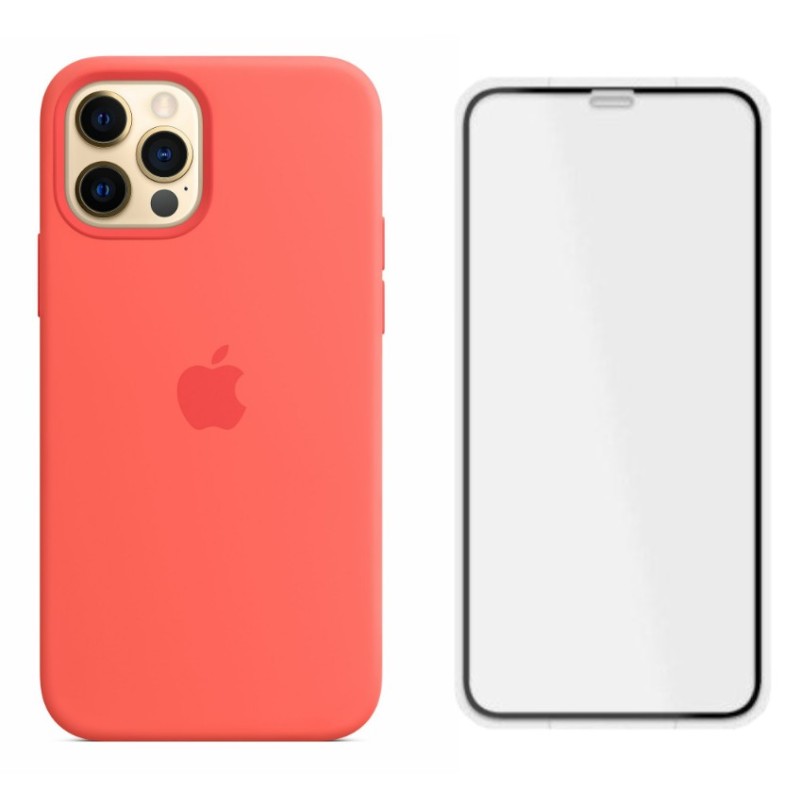 ETUI z MagSafe do iPhone 12 Pro Max Różowy Cytrus