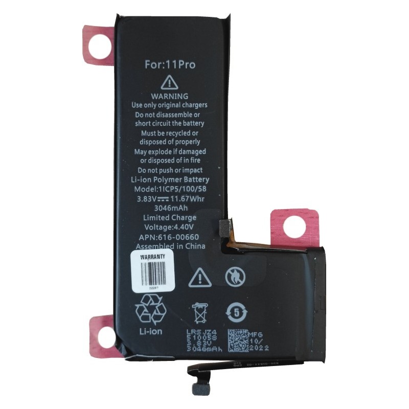 Bateria do iPhone 11 Pro APN 616-00659