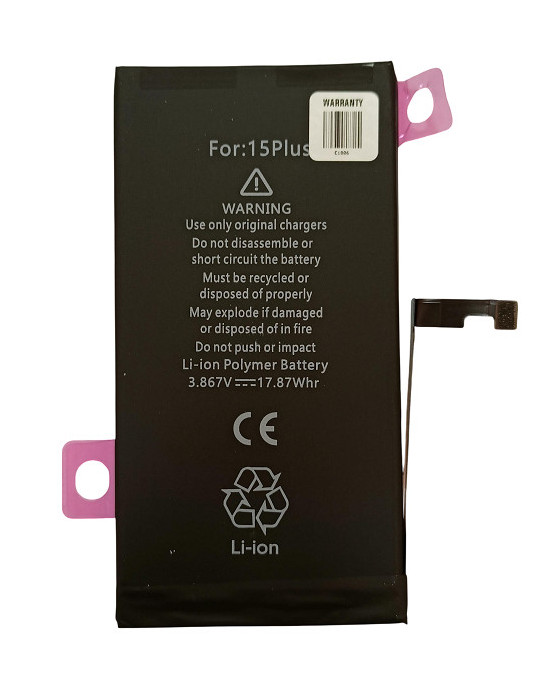 Bateria do iPhone 15 Plus Większa pojemność