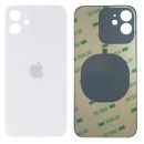 Klapka Jednobryłowa Tył iPhone 12 Mini White Duże oczko HQ