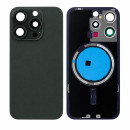 Klapka Jednobryłowa Plecki iPhone 15 Pro Max Black z Ramką HQ