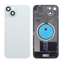 Klapka Jednobryłowa Plecki Tył iPhone 15 Blue z Ramką HQ