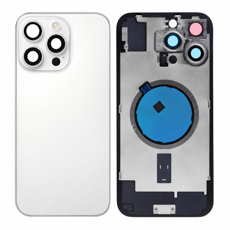 Klapka Jednobryłowa Plecki Tył iPhone 16 Pro White Titanium HQ