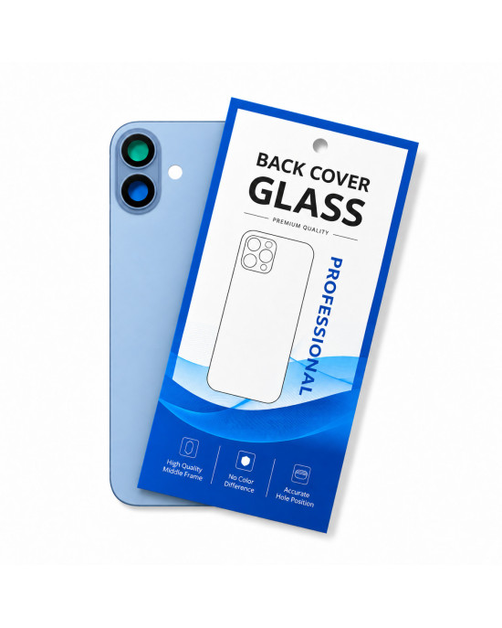 Klapka Jednobryłowa Plecki Tył iPhone 17 Blue z Ramką HQ
