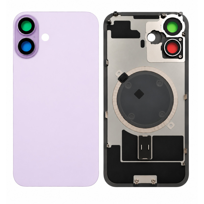 Klapka Jednobryłowa Plecki Tył iPhone 17 Purple z Ramką HQ
