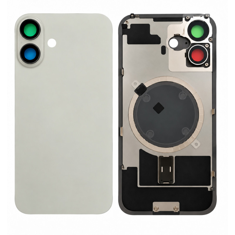 Klapka Plecki Tył iPhone 17 White z Ramką
