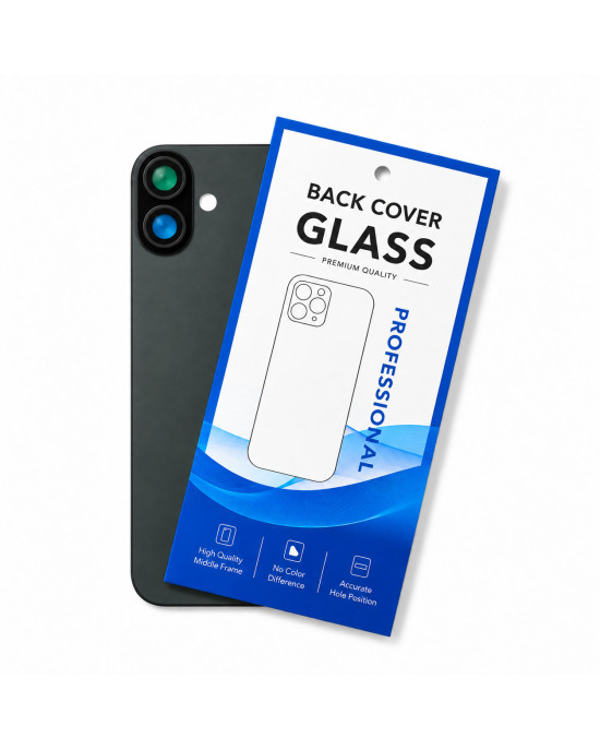 Klapka Plecki Tył iPhone 17 Black z Ramką