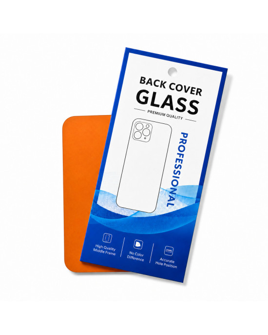 Klapka Plecki Tył iPhone 17 Pro Max Orange z Ramką