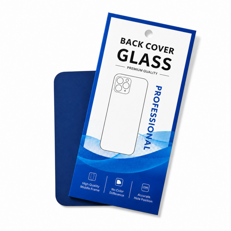 Klapka Plecki Tył iPhone 17 Pro Max Blue z Ramką