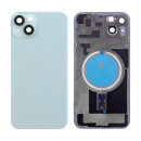 Klapka Jednobryłowa Plecki Tył iPhone 14 Blue z Ramką i Magnesami HQ