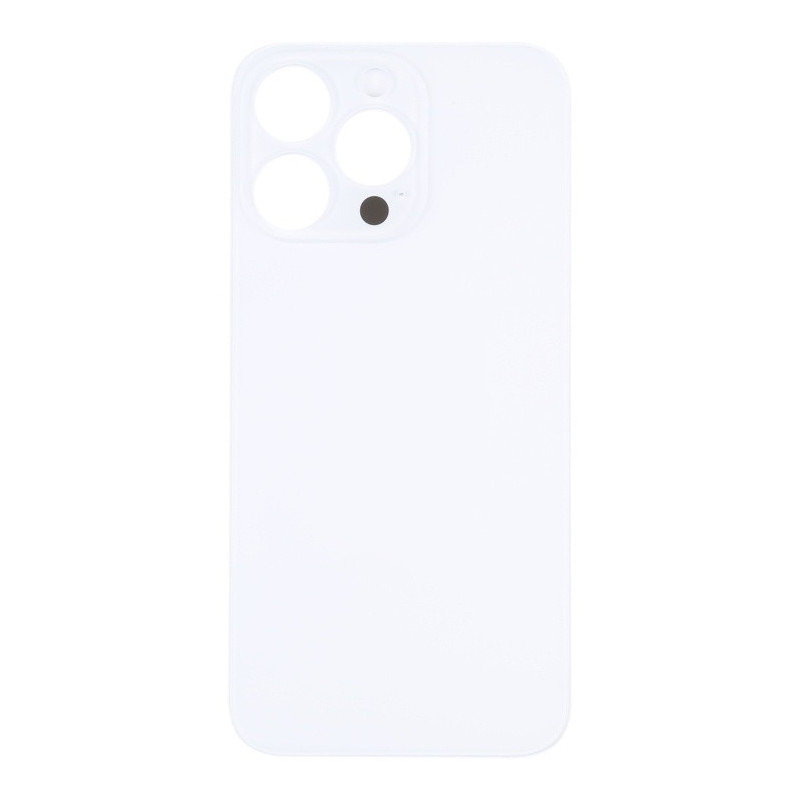 Klapka Jednobryłowa Plecki Tył iPhone 14 Pro Silver Duże oczko HQ