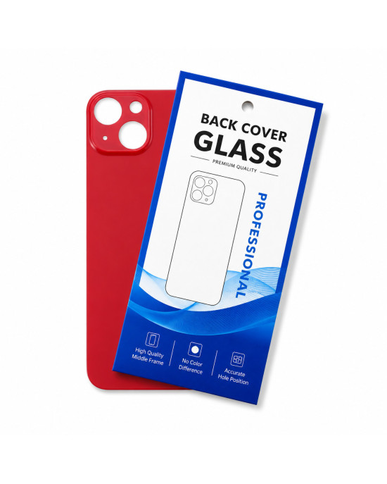 Klapka Jednobryłowa Plecki Tył iPhone 13 Red Duże oczko HQ
