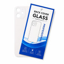 Klapka Jednobryłowa Tył iPhone 12 Mini White Duże oczko HQ