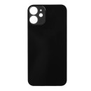 Klapka Jednobryłowa Tył iPhone 12 Mini Black Duże oczko HQ