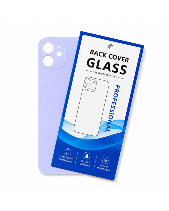 Klapka Plecki Tył iPhone 12 Purple Duże oczko