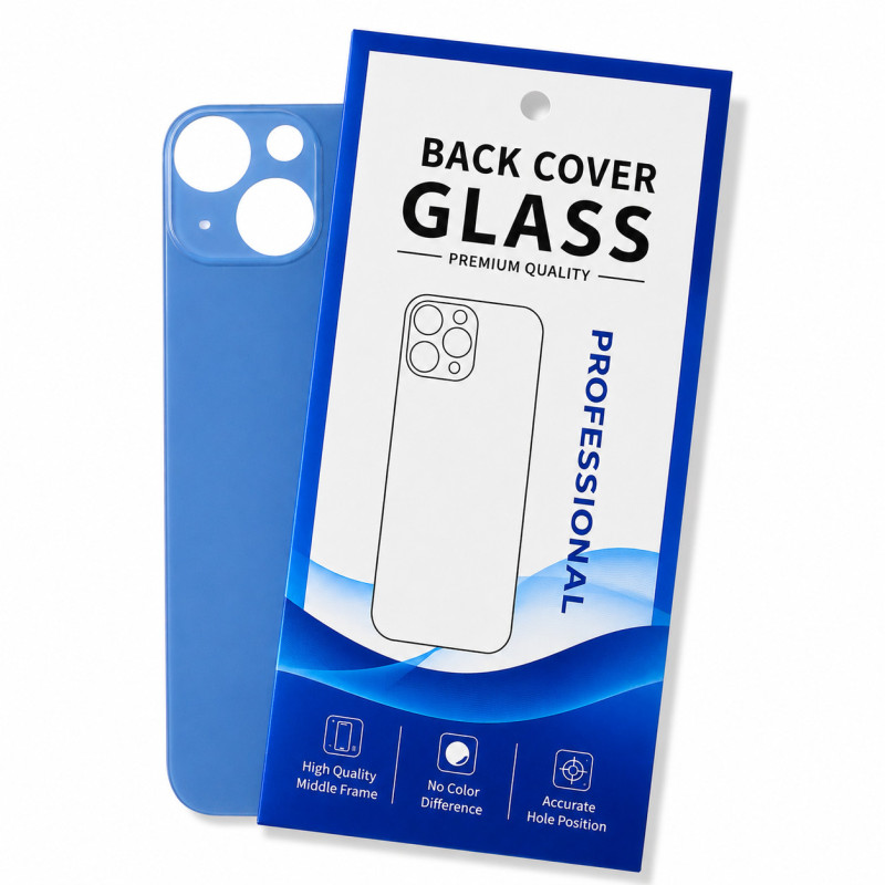 Klapka Jednobryłowa Plecki Tył iPhone 13 Blue Duże oczko HQ