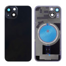 Klapka Plecki Tył iPhone 15 Black z Ramką i Magnesami