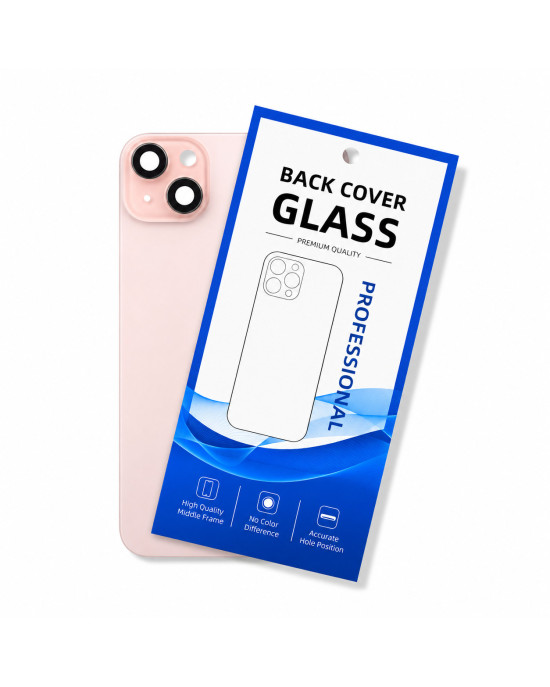Klapka Plecki Tył iPhone 15 Plus Pink z Ramką