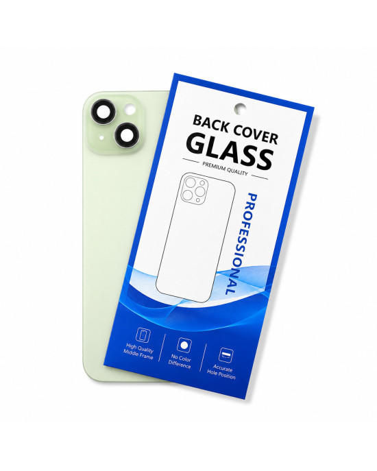 Klapka Plecki Tył iPhone 15 Plus Green z Ramką
