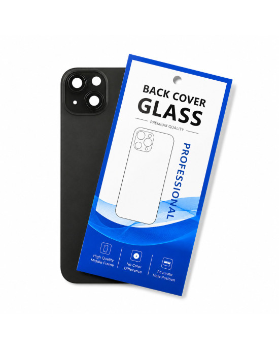 Klapka Plecki Tył iPhone 15 Plus Black z Ramką