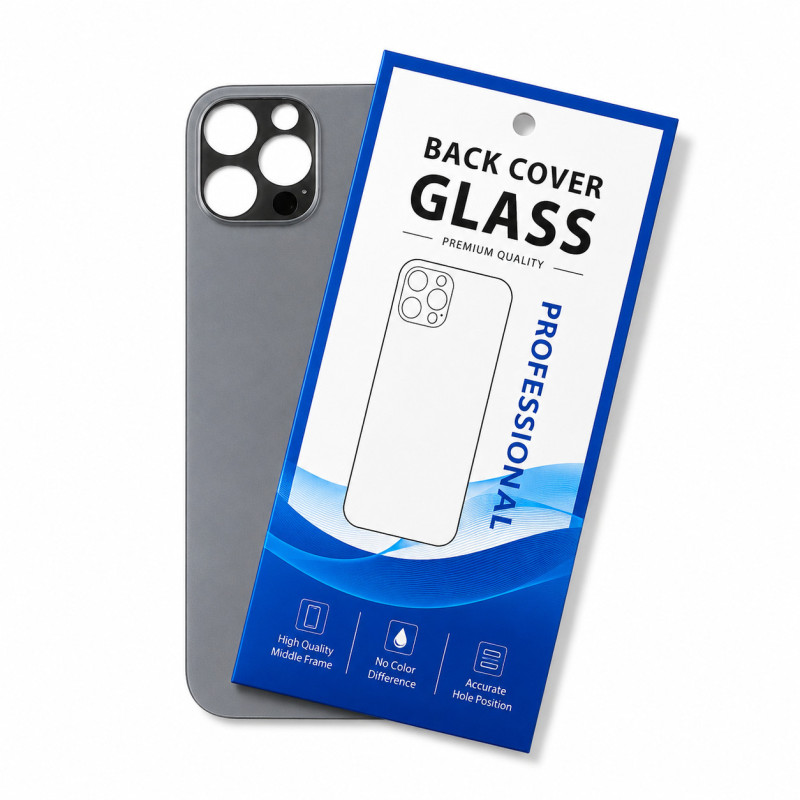 Klapka Jednobryłowa Plecki Tył iPhone 12 Pro Graphite Duże oko HQ